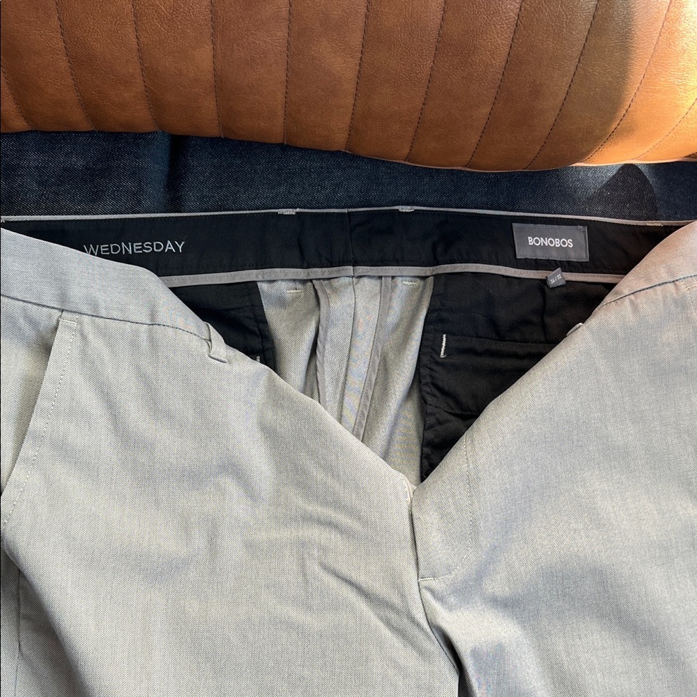 Bonobos Light Gray Men's Chinos